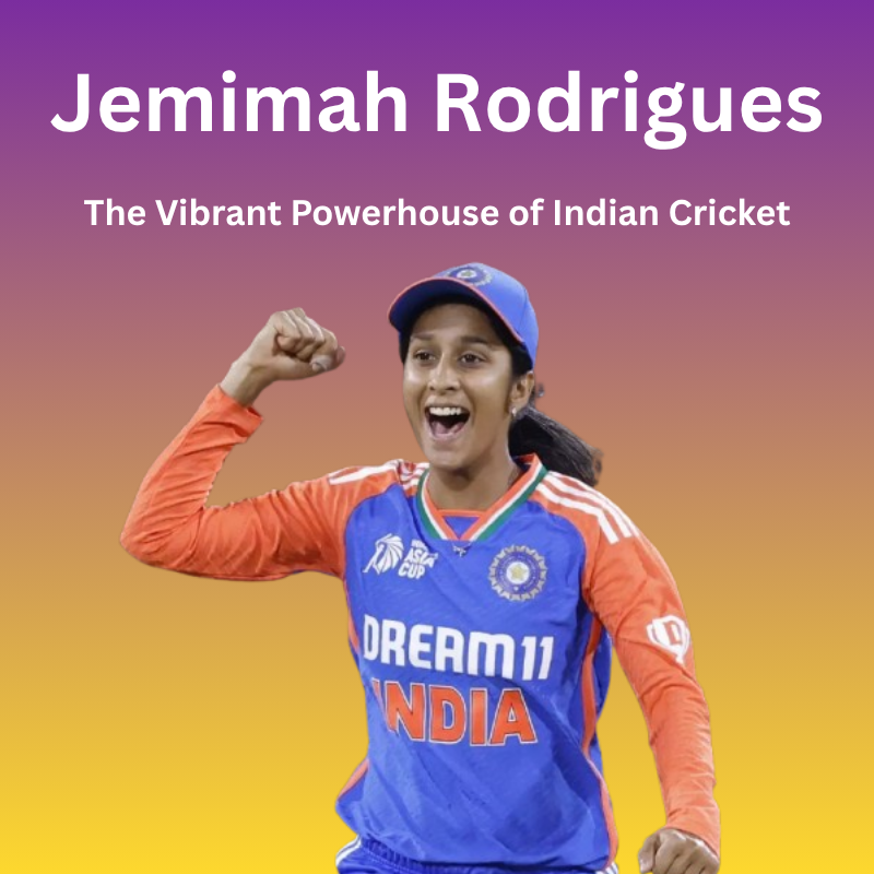 Jemimah Rodrigues Wiki: Age, Height, Education, Family, Career, Netwoth and More…