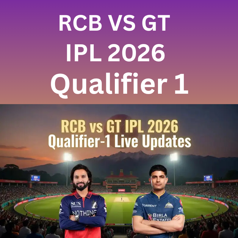Royal Challengers Bengaluru vs Gujarat Titans: IPL 2026 Qualifier 1 Match Scorecard