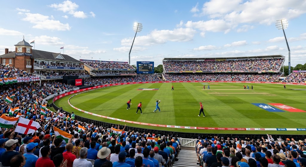 India vs England ODI series at Edgbaston on 14 july 2026